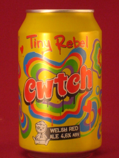 Tiny Rebel Cwtch Welsh Red Can 4.6% 33cl Beautiful